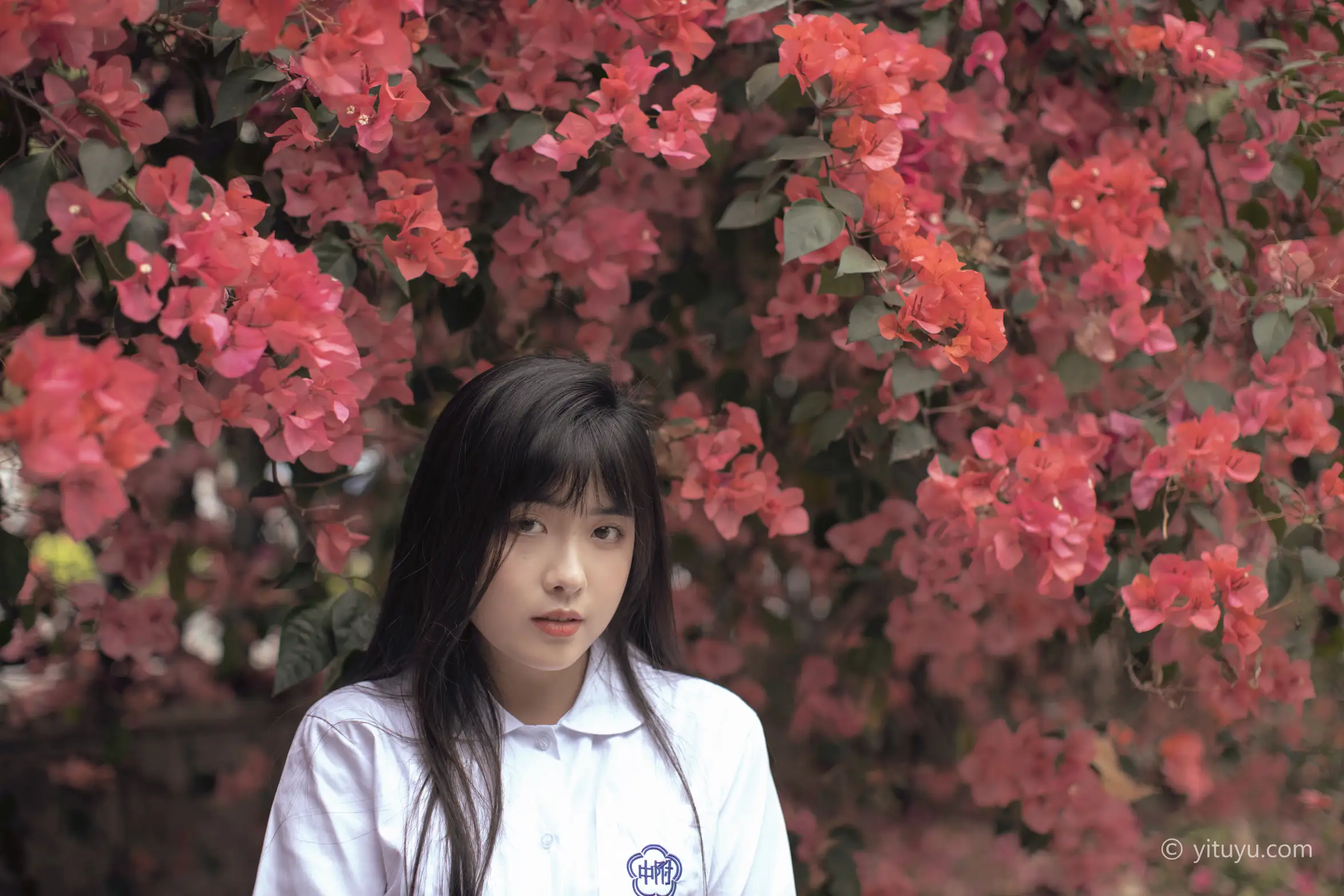 [YITUYU] 2021.04.28 Vol.046 – Flower Season Huang Ziqing#[27P]-13