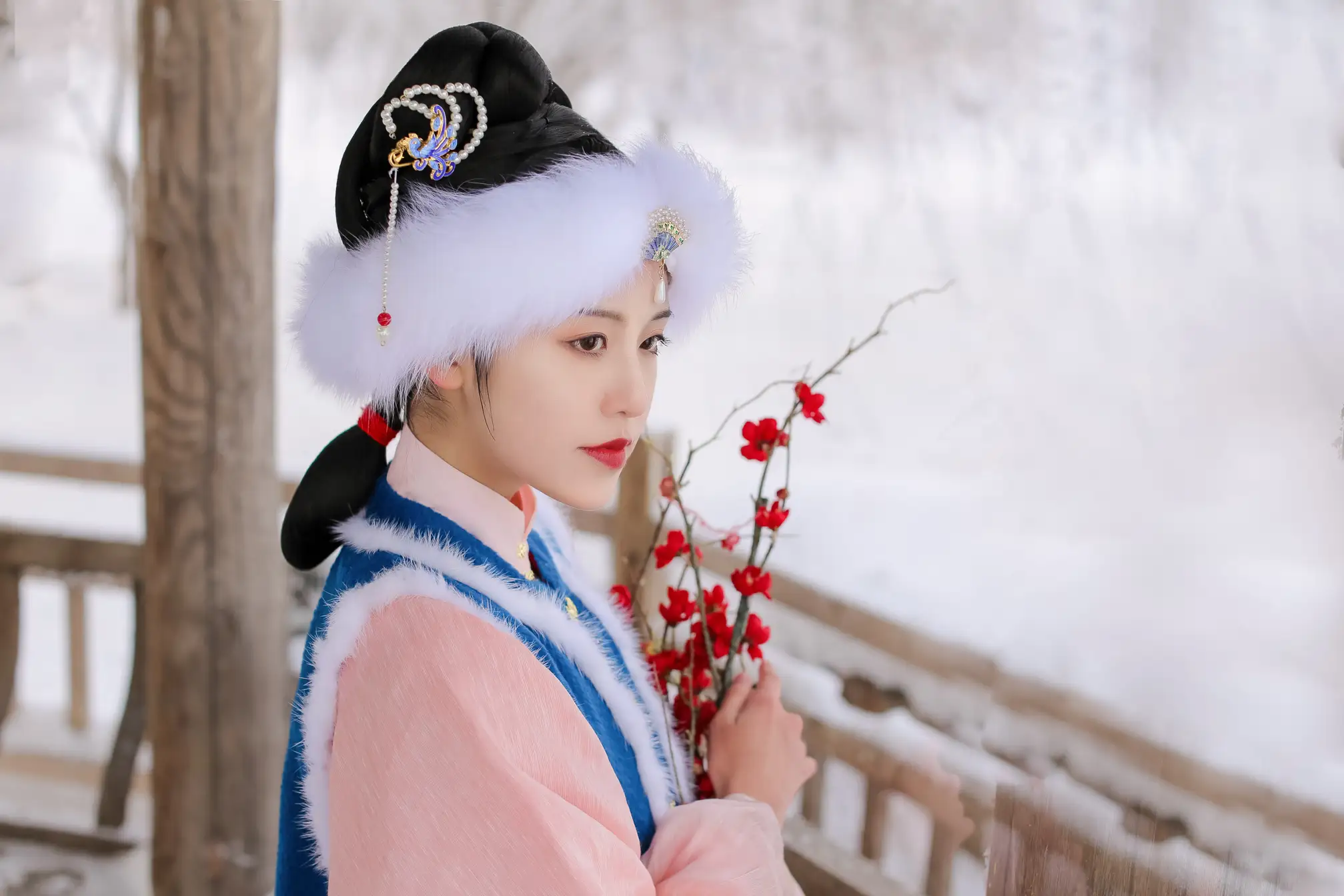 [YITUYU] 2022.08.10 Vol.1672 – Walking in the snow to find plum blossoms Yan Huan does not drink#[26P]-24